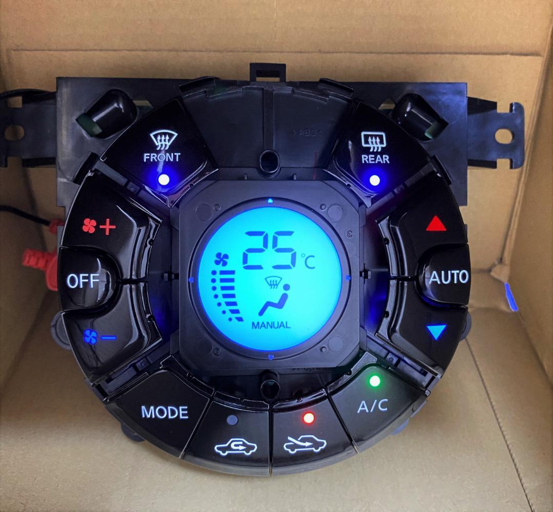 ノート E12　LED打ち換え済み エアコンパネル ☆