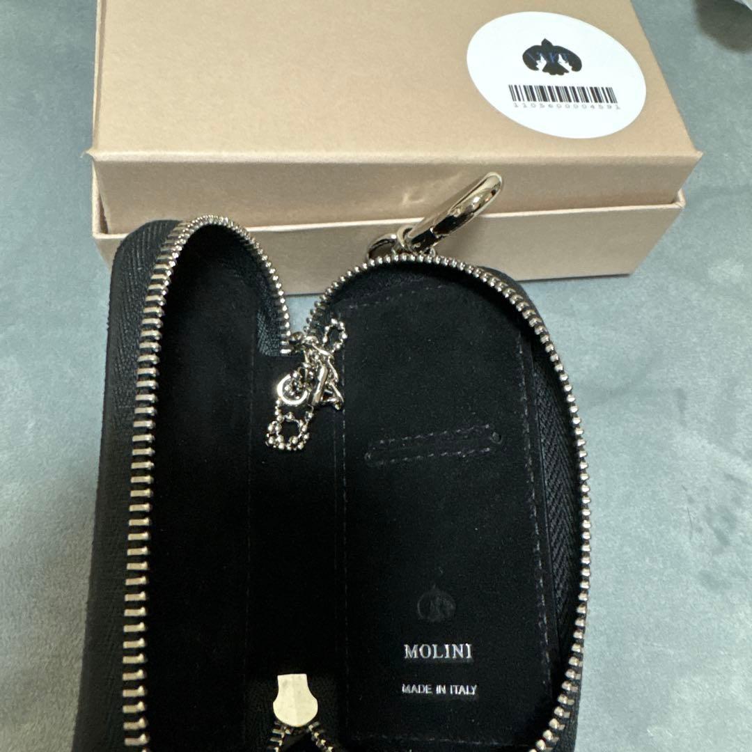 新品未使用　vakt. Molini Exlusiue key case 黒