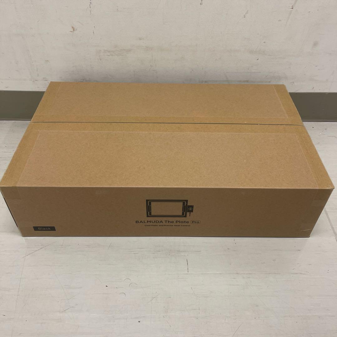 新品　未開封　保証付　BALMUDA THE PLATE pro BLACK