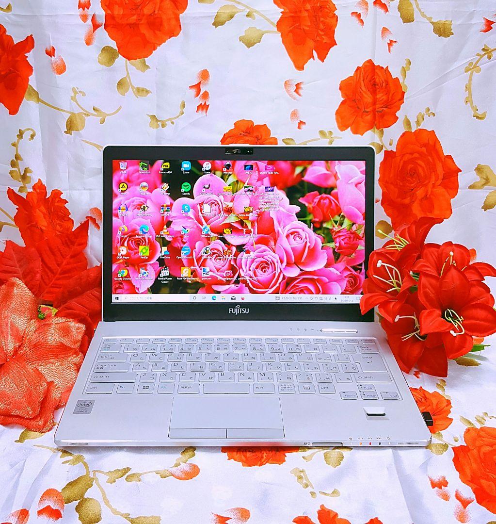 新品SSD/新型Win11搭載/5世代爆速Core-i5/薄型富士通/DVD焼き