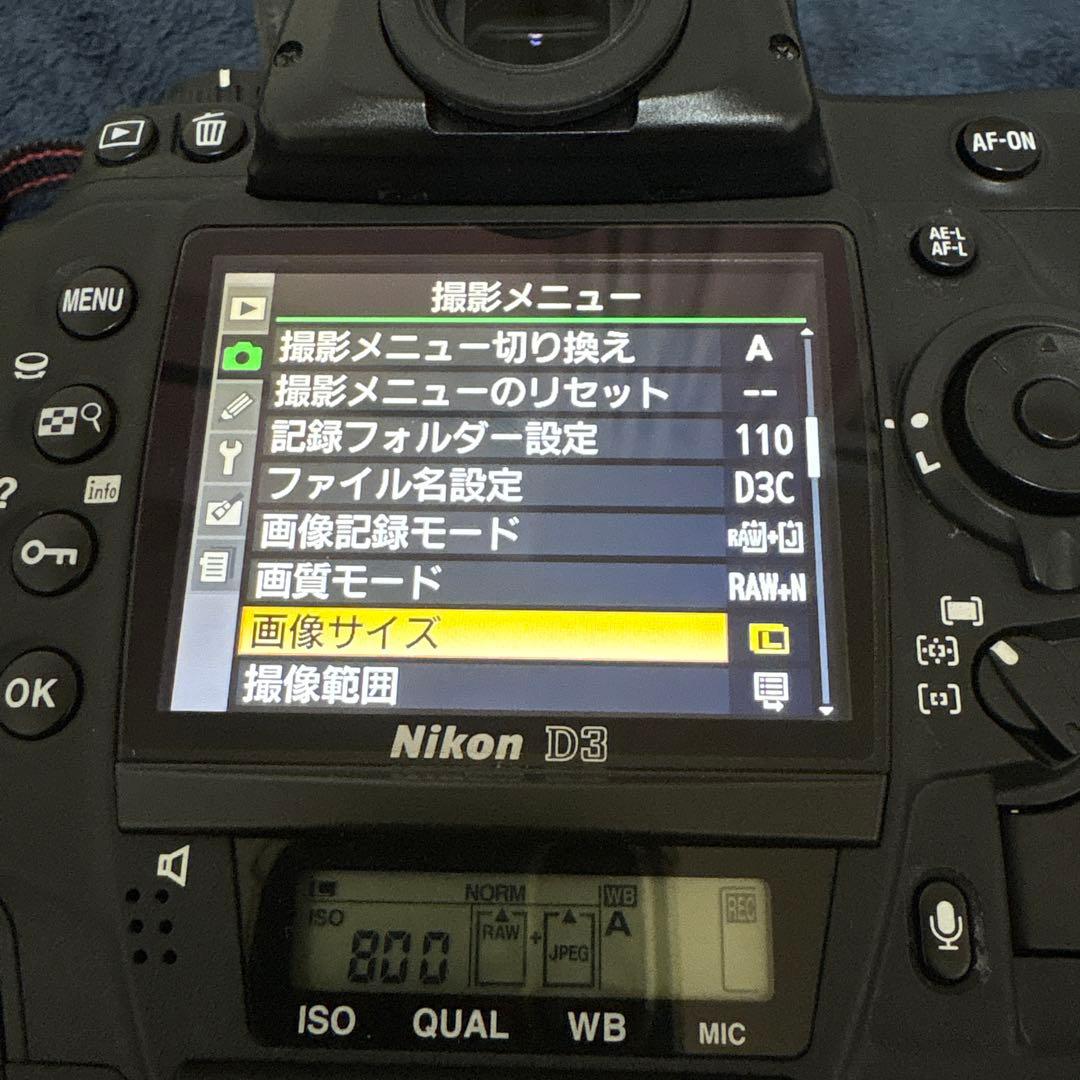 【s数6990枚】Nikon D3 デジタル一眼レフカメラ レンズ付き