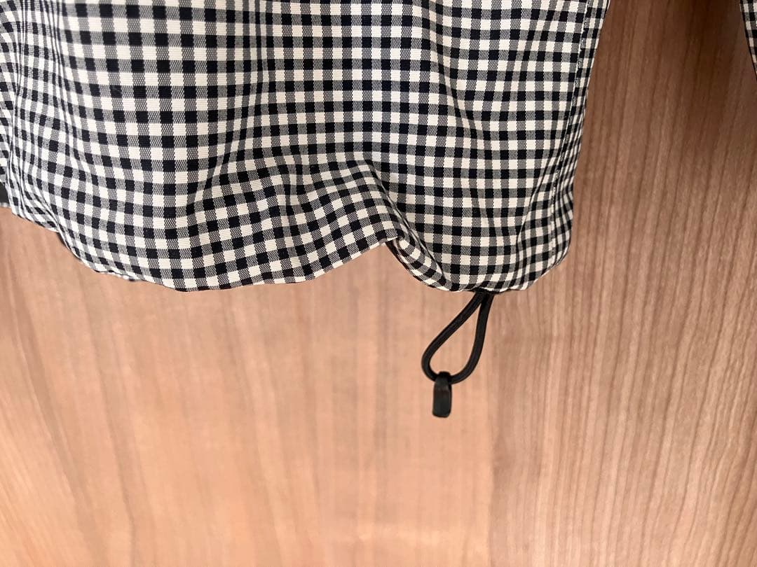 THE NORTH FACE ノースフェイス　ナイロンジャケットギンガムチェック