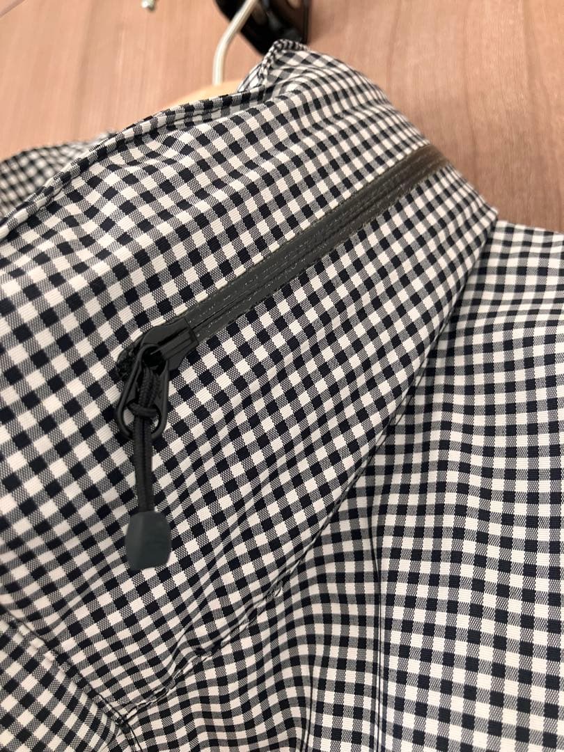 THE NORTH FACE ノースフェイス　ナイロンジャケットギンガムチェック