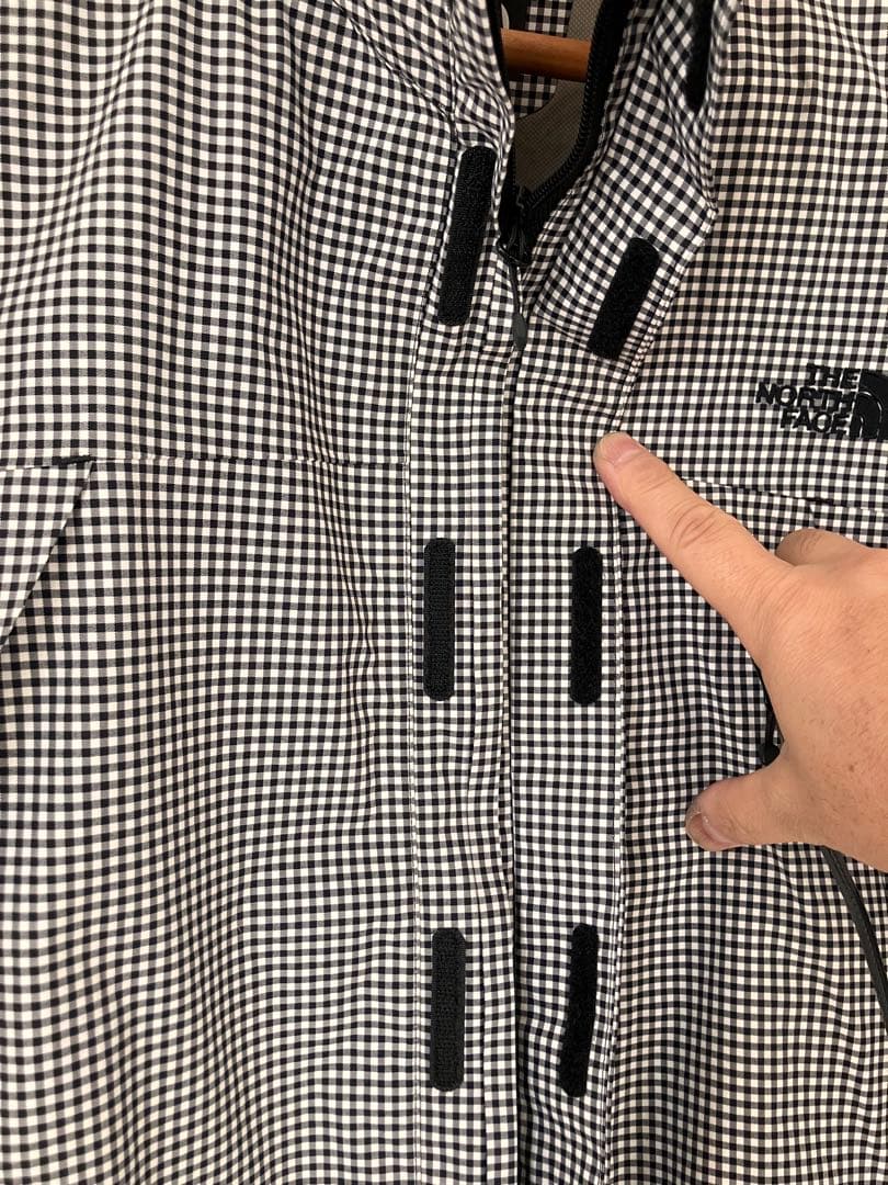 THE NORTH FACE ノースフェイス　ナイロンジャケットギンガムチェック