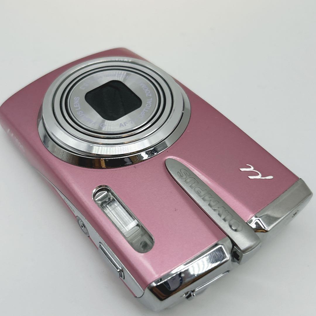 オリンパス μ1020デジカメ 動作確認済 ピンク