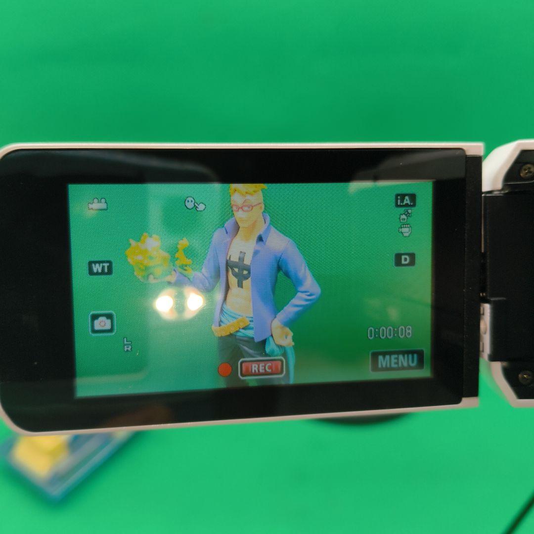 【動作確認OK】JVC Everio エブリオ GZ-F117-W