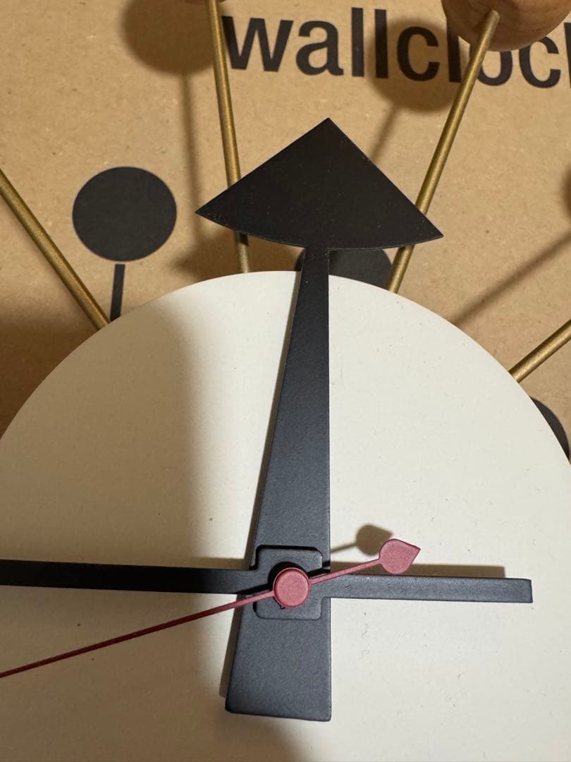 インテリア時計 e Nelson Vitra Ball Clock beech