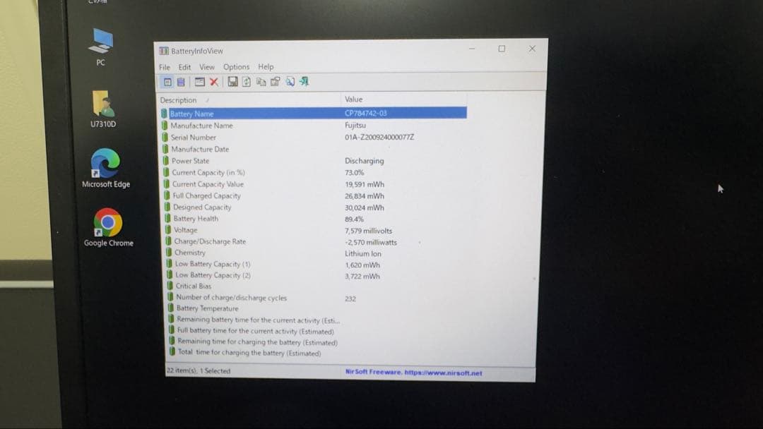 富士通 LIFEBOOK U7310/D i5-10310U