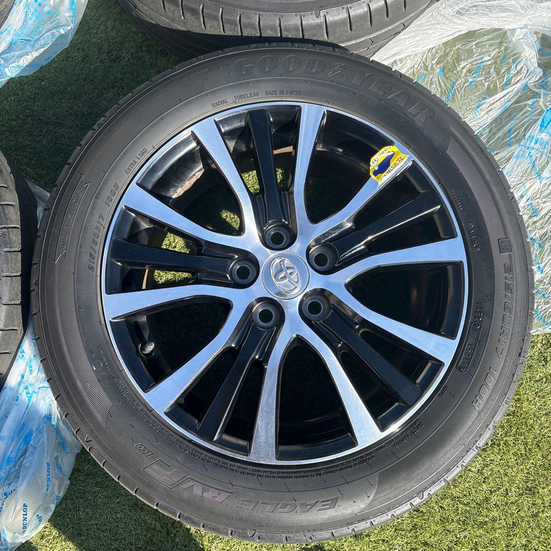 エスティマハイブリット　純正17インチホイール