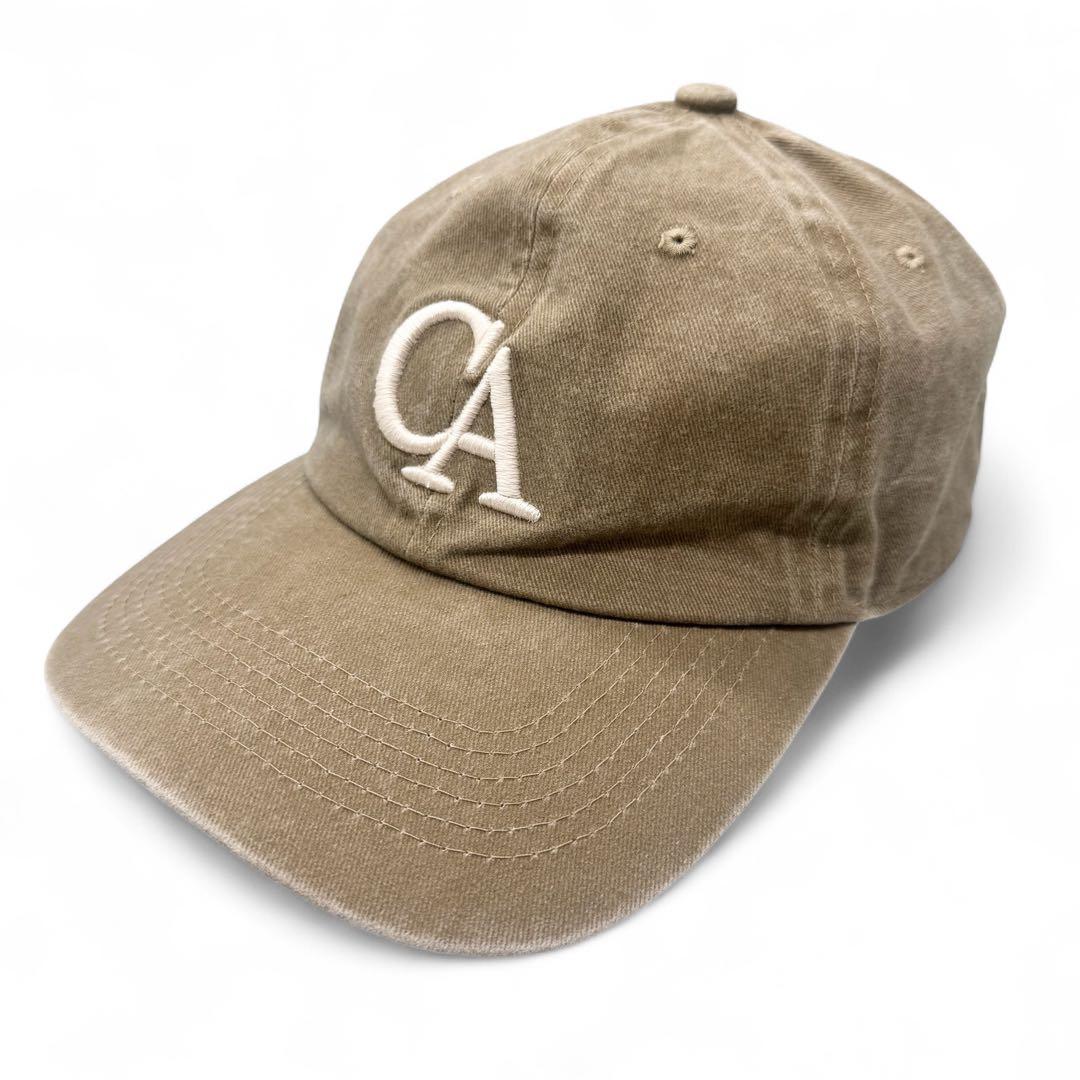 アパルトモン GOOD GRIEF！CA WASHED CAP ベージュ 刺繍