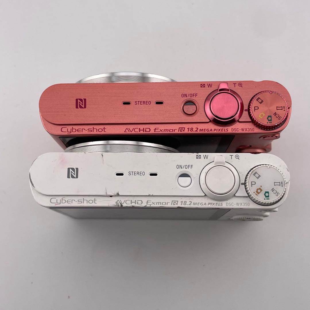 セット/通電可⭕️【ジャンク】SONY Cyber-shot DSC-WX350