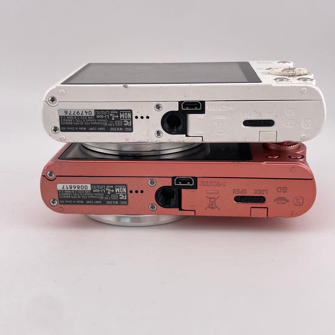 セット/通電可⭕️【ジャンク】SONY Cyber-shot DSC-WX350