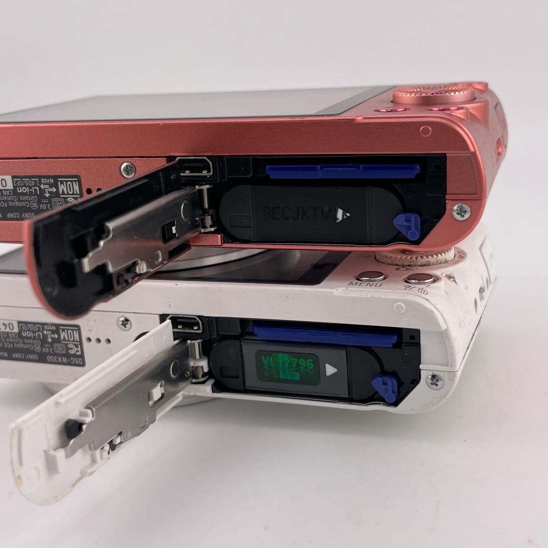 セット/通電可⭕️【ジャンク】SONY Cyber-shot DSC-WX350