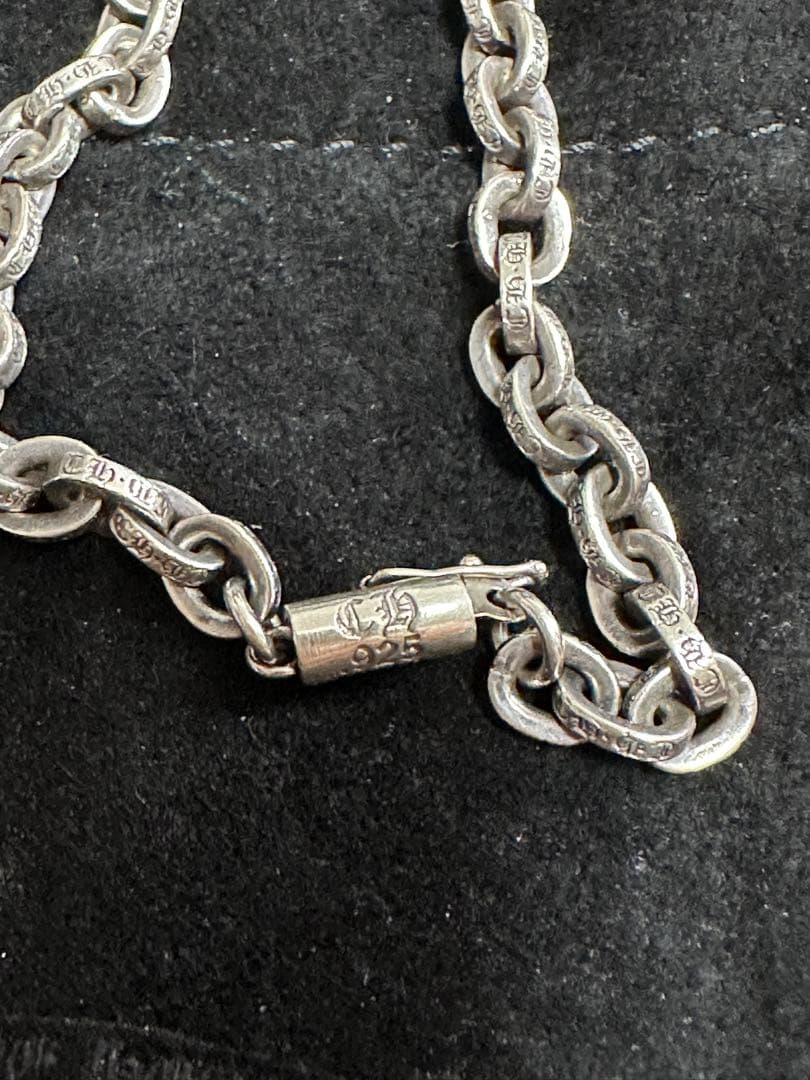 クロムハーツ ペーパーチェーンブレスレット正規品