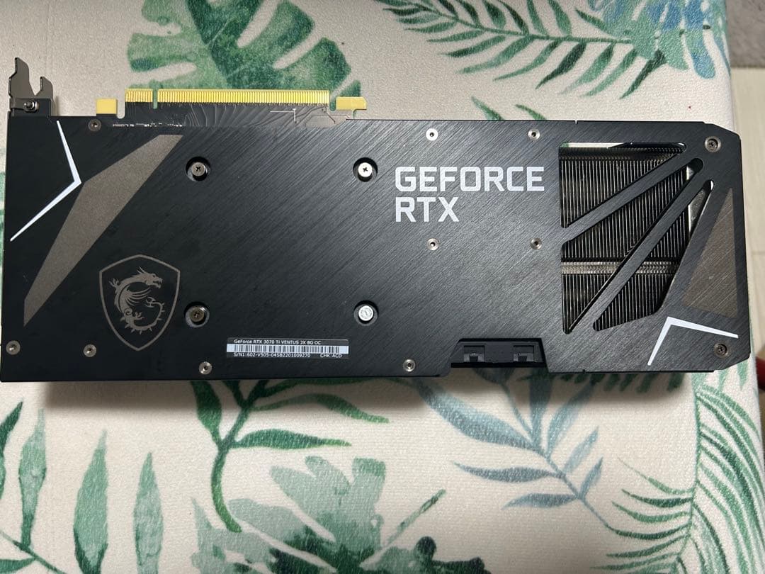 美品『3070ti』MSI GeForce RTX トリプルファン