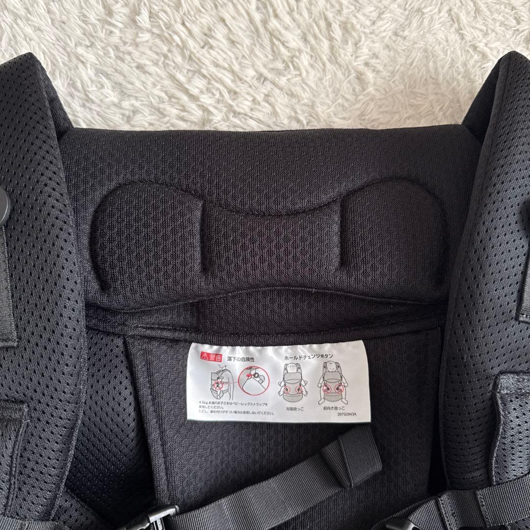 【2025年購入】AILEBEBE 抱っこ紐 ベビー キャリアスリー ブラック