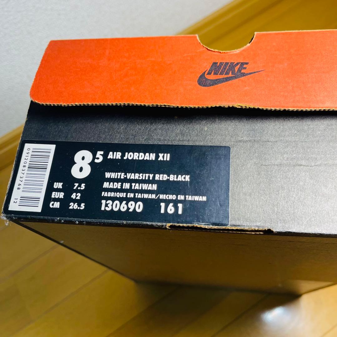【2004年復刻】未使用品 NIKE AIR JORDAN 12 箱付 加水分解