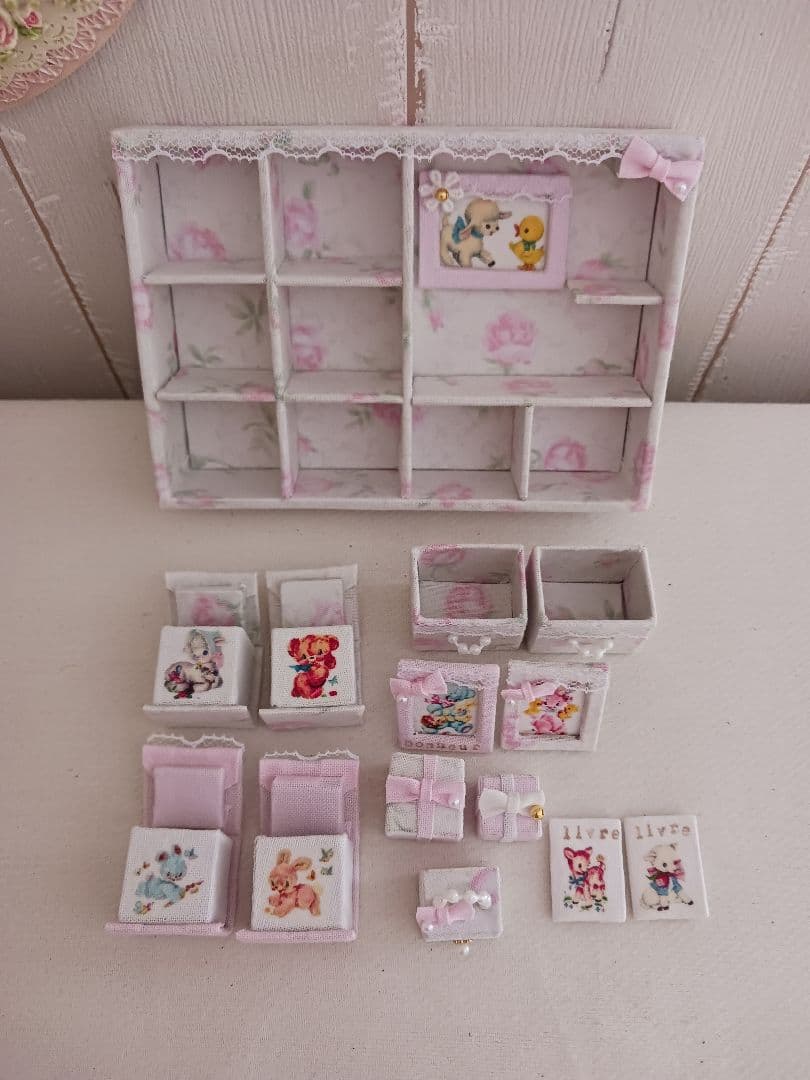 きき様＊kyo＊ハンドメイド＊レトロ花柄＊ミニチュア インテリア他