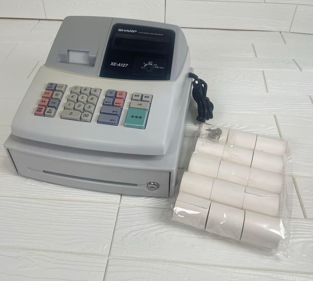 SHARP 電子レジスタ XE-A127-H