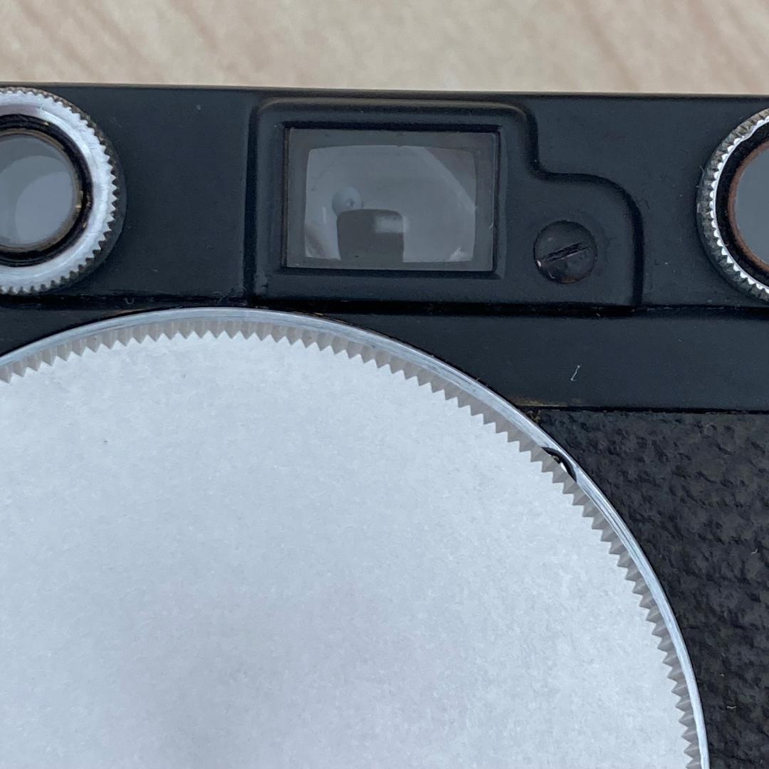 Leica バルナック ライカ IIIa ブラックペイント（後塗り）ボディ
