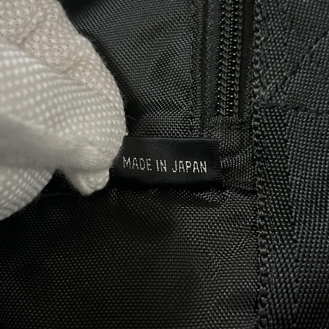 美品　ポーター　トートバッグ　ハンドバッグ　ラウンド　大容量　A4収納可　黒