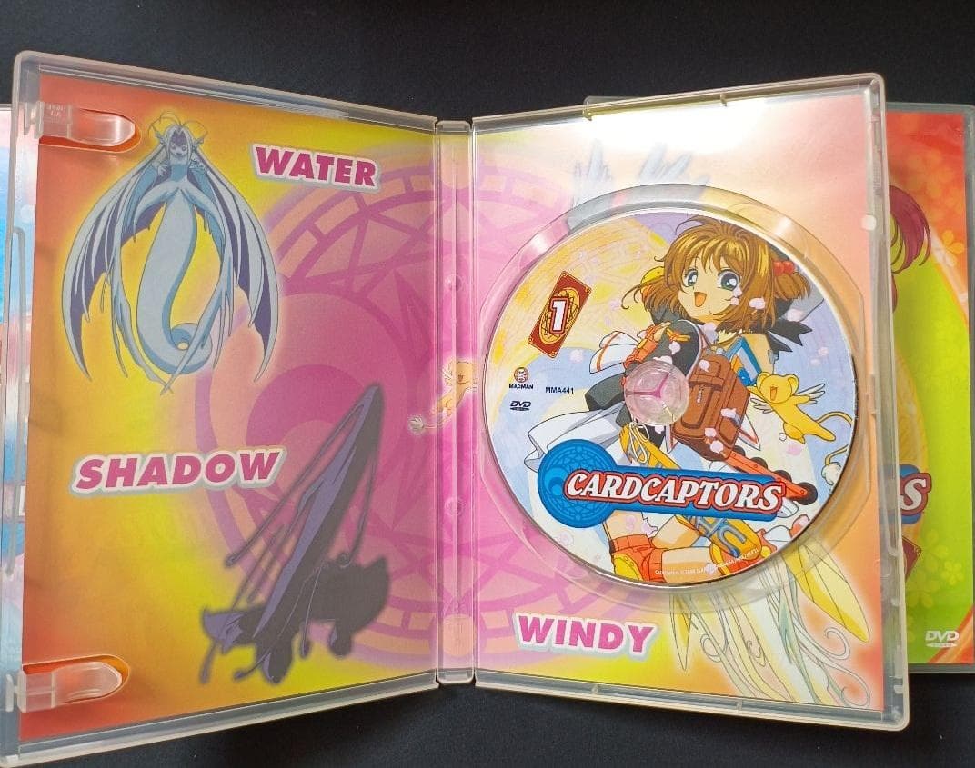 ＜レア品＞　オージー版　カードキャプターさくら DVDセット ５巻