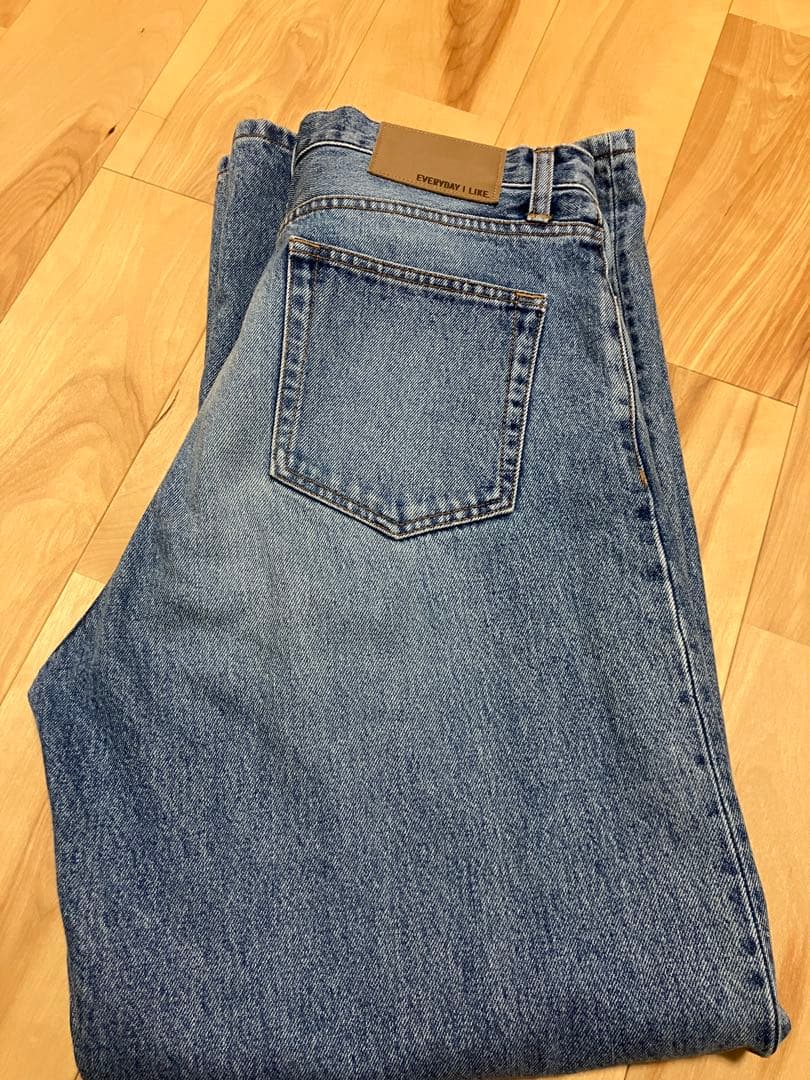 EVERYDAY I LIKE. 　38 タックバギーデニム