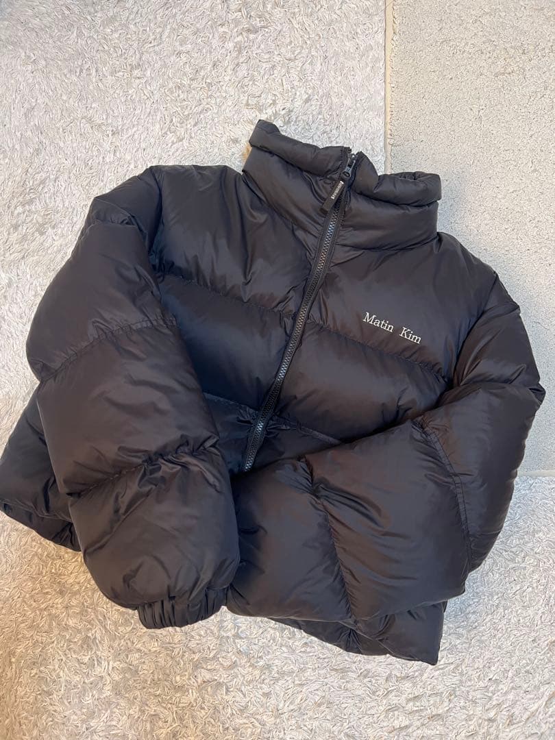 MatinKim ショートダウン ブラック