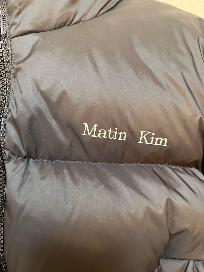 MatinKim ショートダウン ブラック