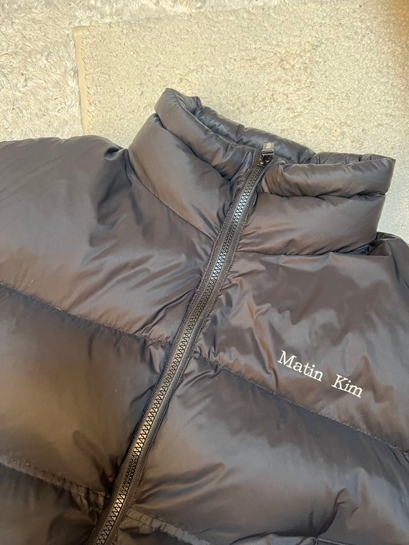 MatinKim ショートダウン ブラック