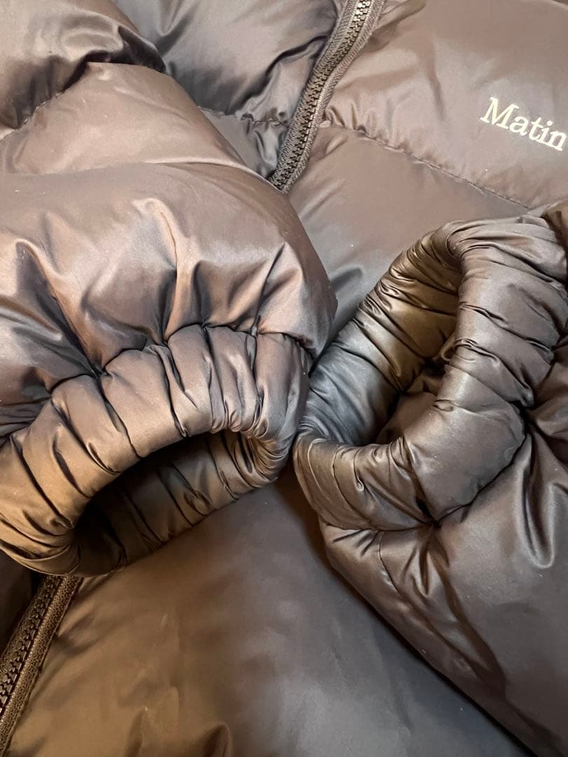 MatinKim ショートダウン ブラック