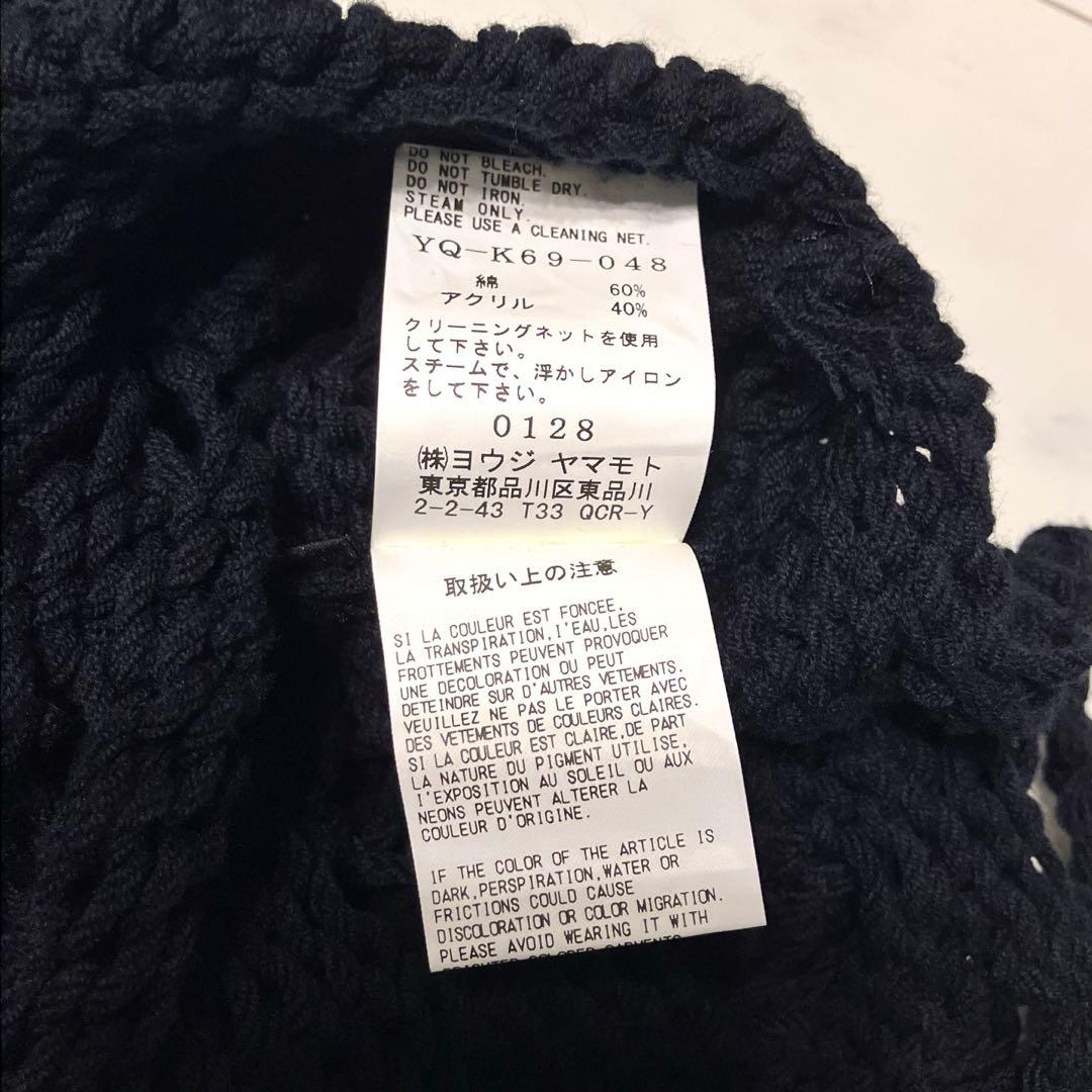 Y's ワイズ レース ニット ショート プルオーバー YQ-K69-048