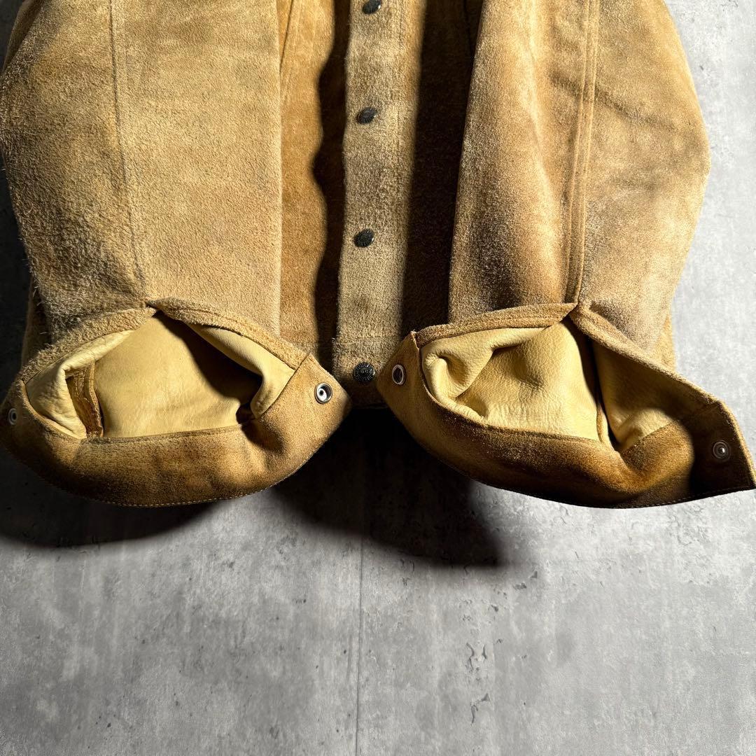 ⭐️希少⭐️ワコマリア スウェードトラッカージャケット 日本製 L〜XL相当 非売品