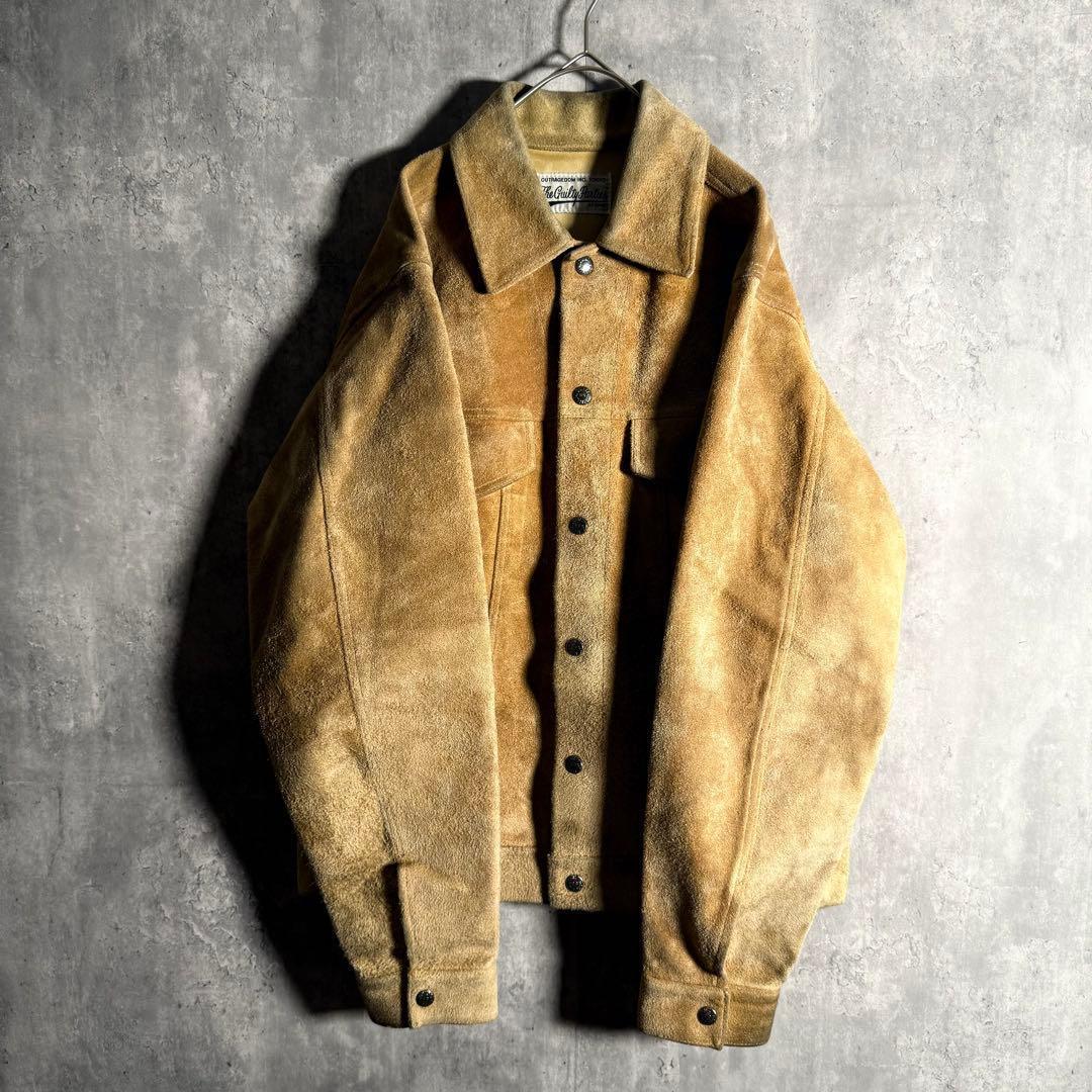 ⭐️希少⭐️ワコマリア スウェードトラッカージャケット 日本製 L〜XL相当 非売品