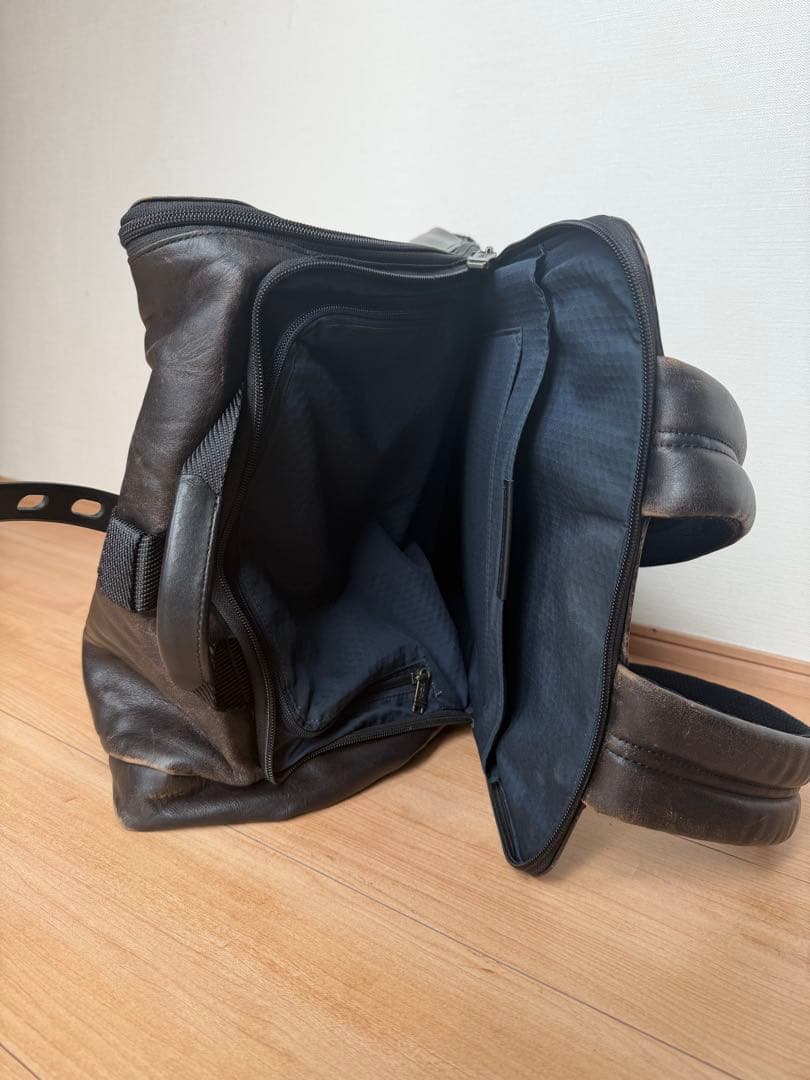 M*e様 【中古】TUMI Alpha Bravo ロンドン オールレザー バッ