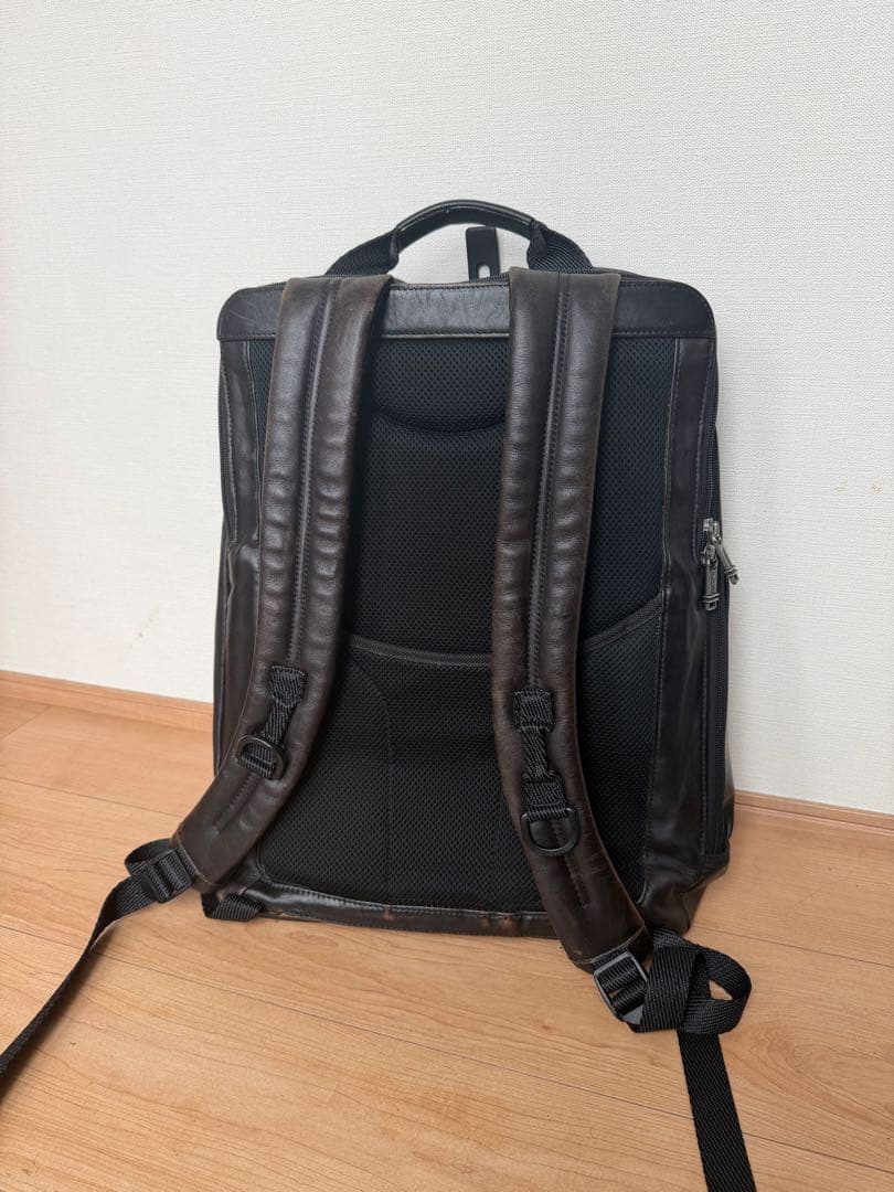 M*e様 【中古】TUMI Alpha Bravo ロンドン オールレザー バッ
