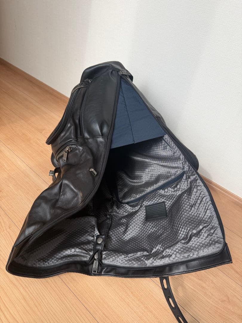 M*e様 【中古】TUMI Alpha Bravo ロンドン オールレザー バッ