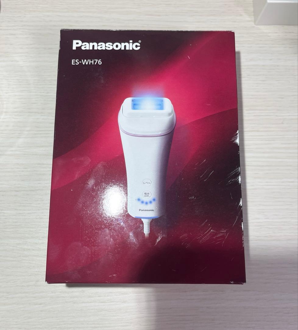 脱毛器 Panasonic ES-WH76-P光エステ ボディ&フェイス用