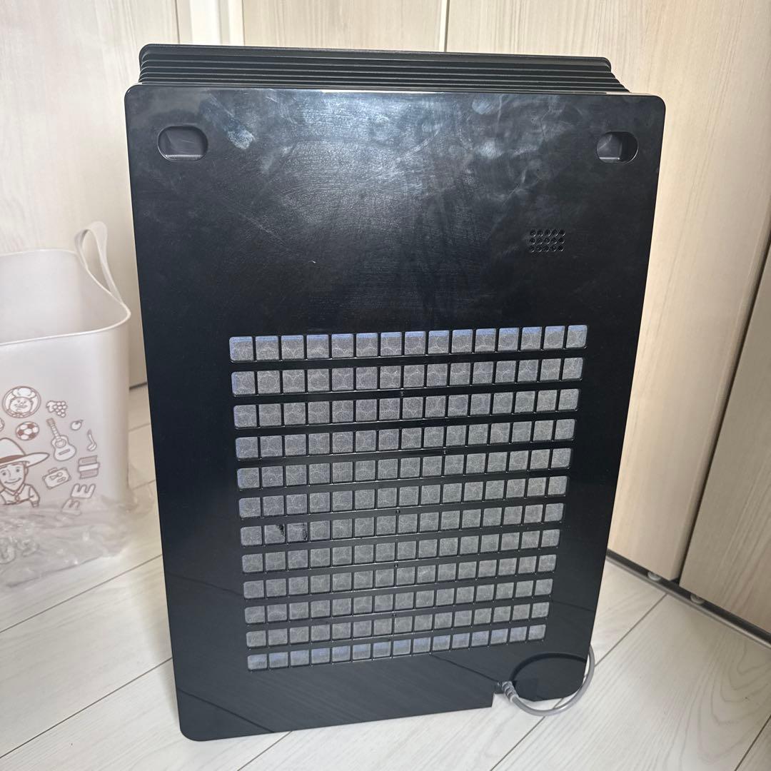 SHARP 空気清浄機 加湿器黒 スリムタイプ