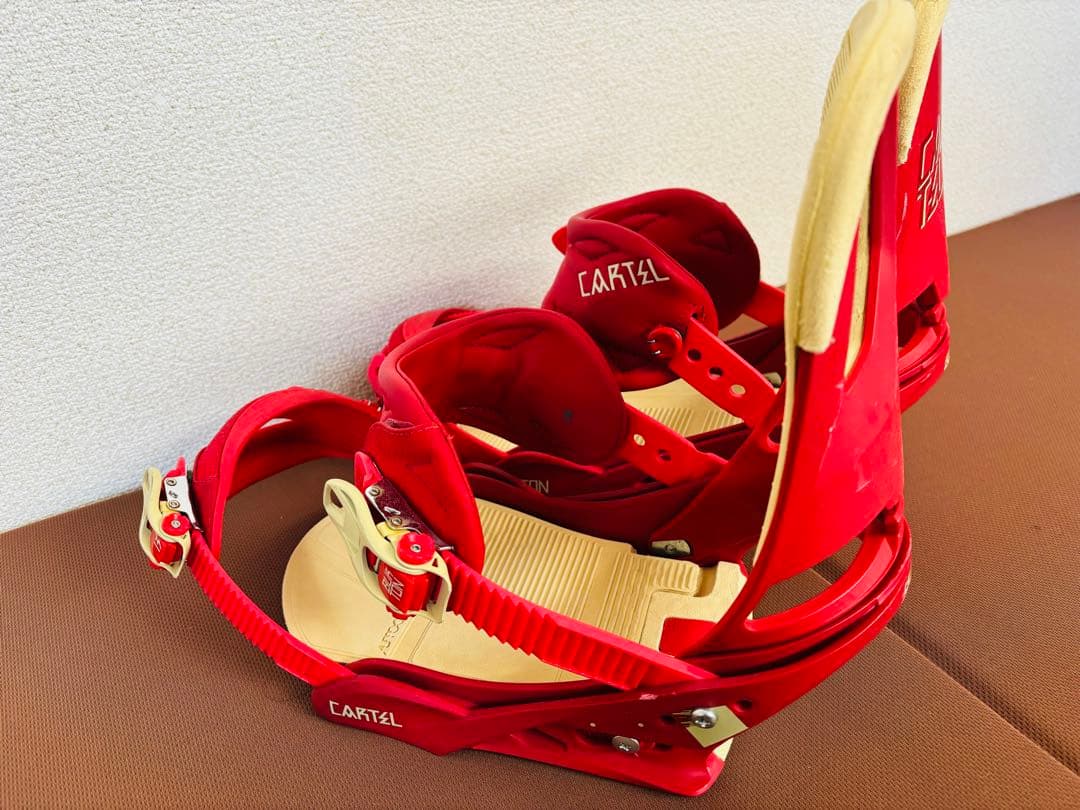 shigeさん専用【美品】Burton Cartel ビンディング レッド