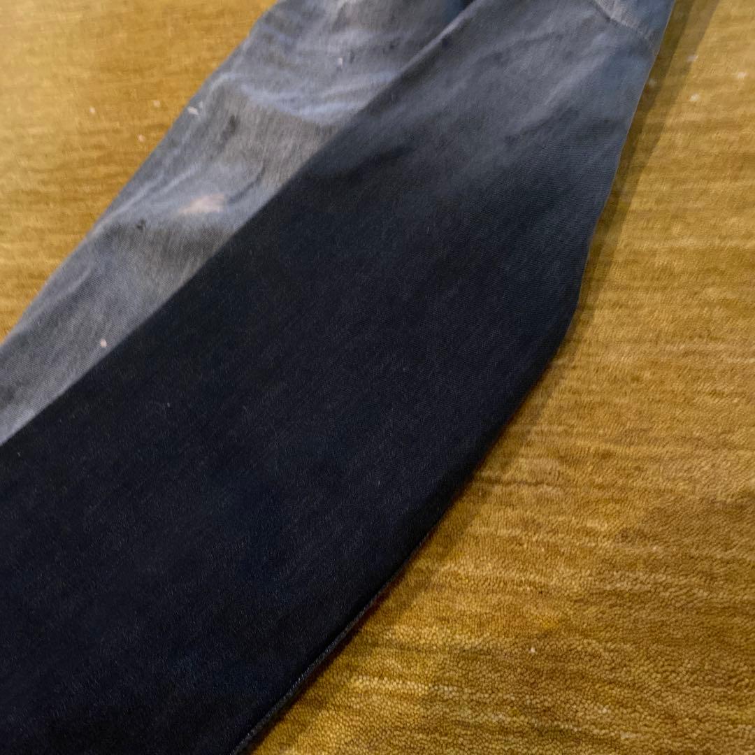 Acne Studios ダークブルーワイドレッグデニム