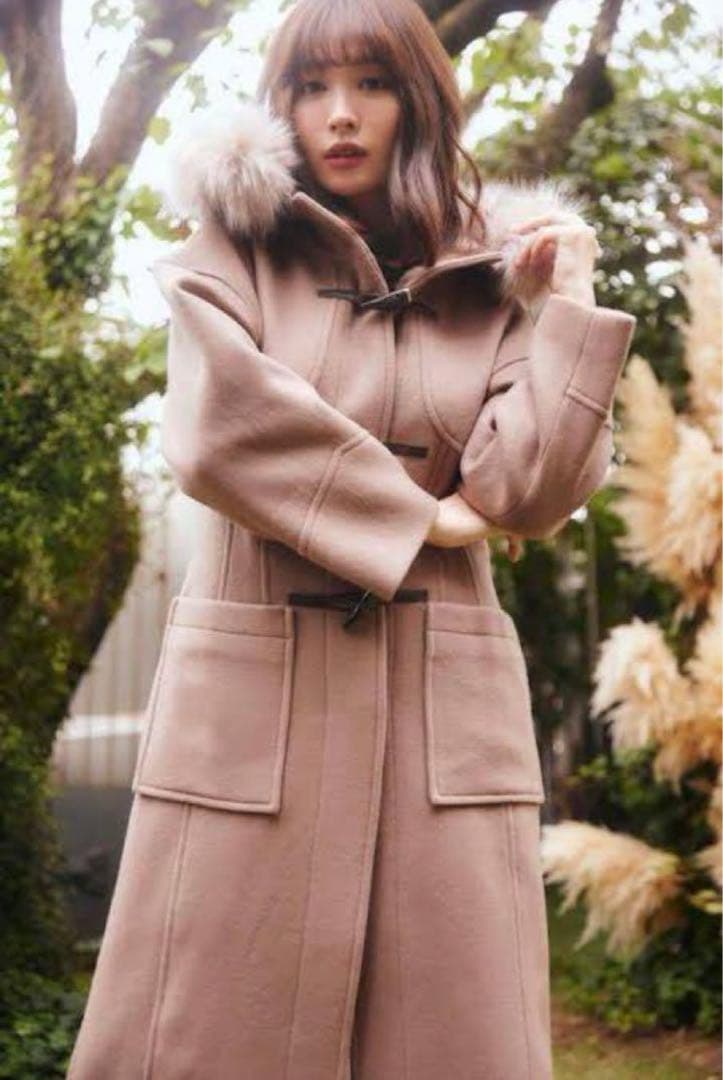 herlipto ダッフルコートFauxFurHoodieDuffleCoat