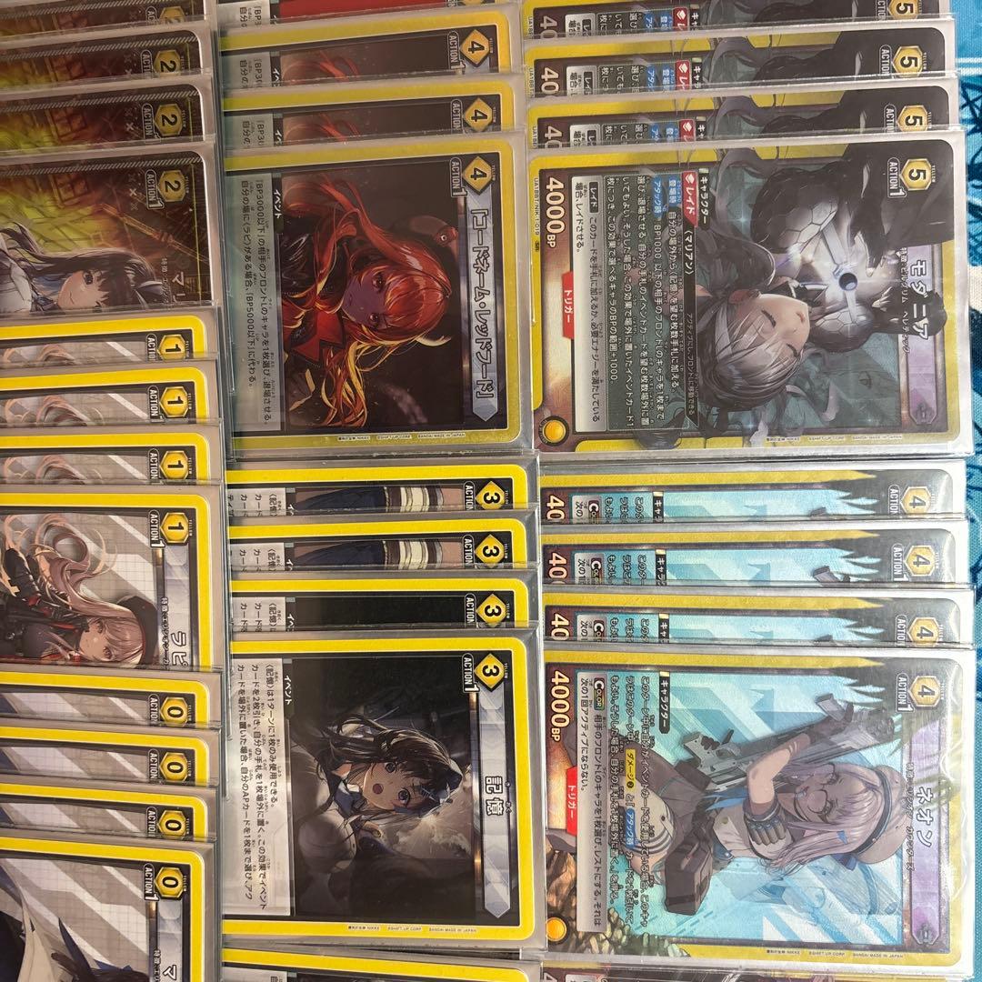 ユニオンアリーナ nikke カウンターズ モダニア デッキ公式ニケスリーブ付き