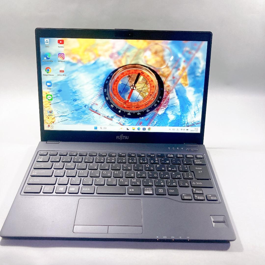 w130✨軽量・超薄型/爆速 SSD新品 /Office付✨すぐ使えるノートPC