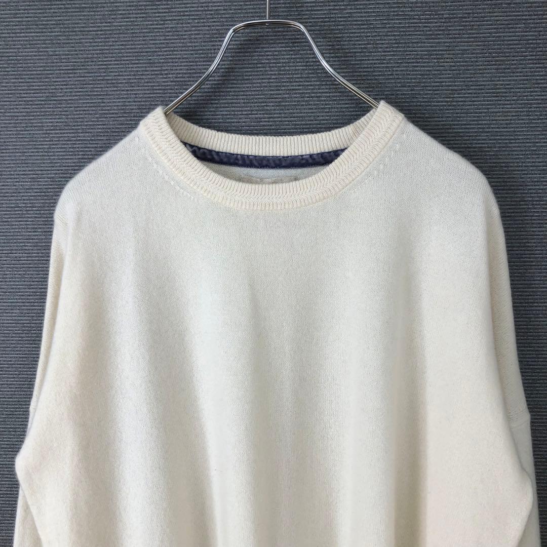 トップス MAISON CARREE CASHMERE Basic Tops IVORY
