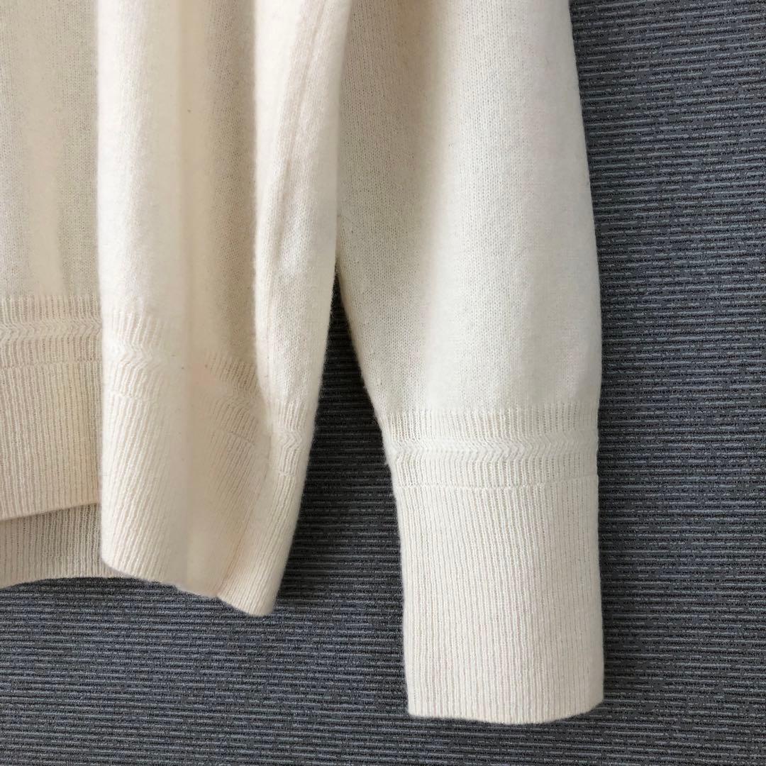 トップス MAISON CARREE CASHMERE Basic Tops IVORY