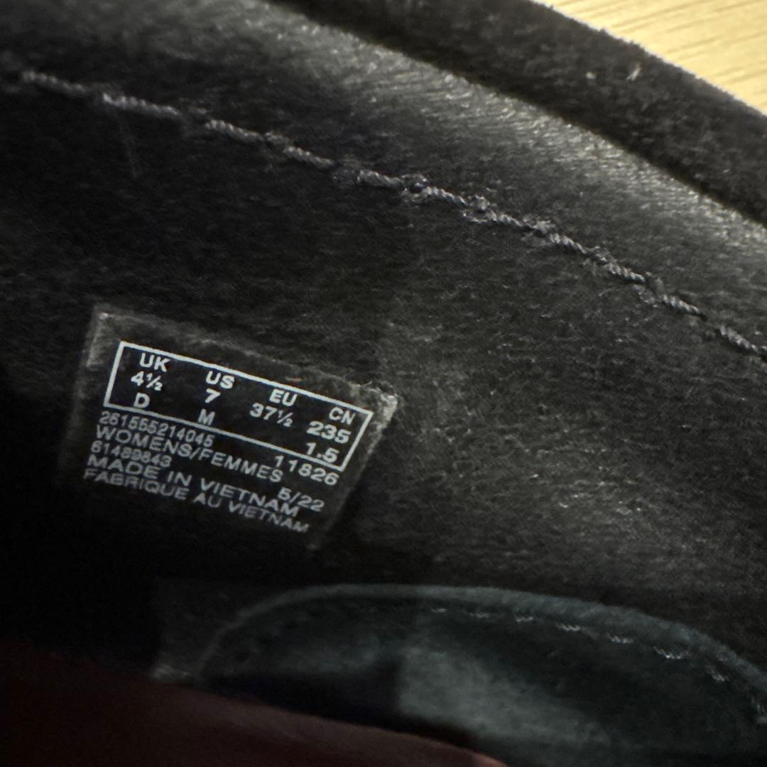 クラークス ワラビー ブラック