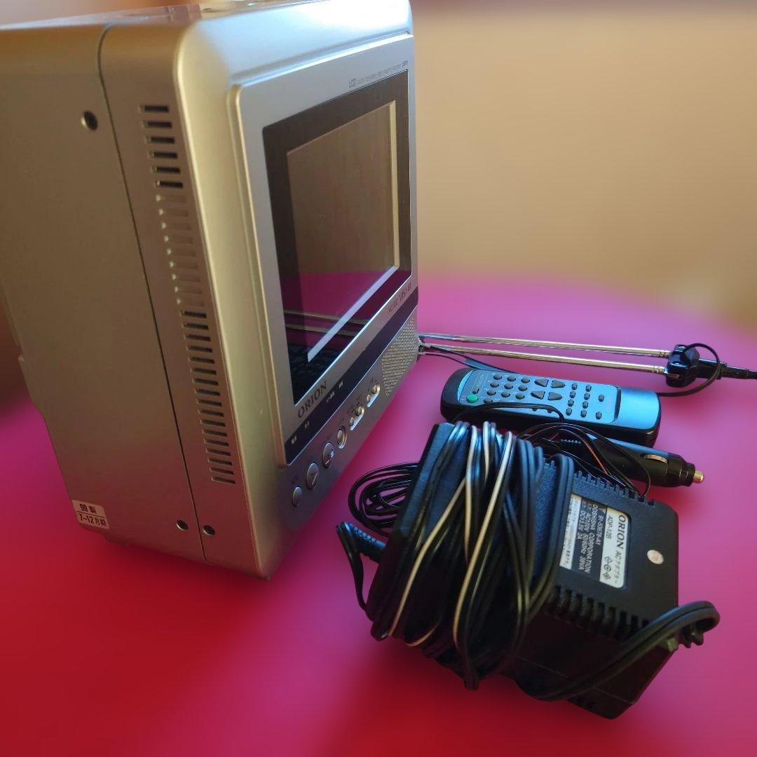 ORIONAC/DC 06-VT1 ポータブル液晶テレビデオ2時電源リモコン付き