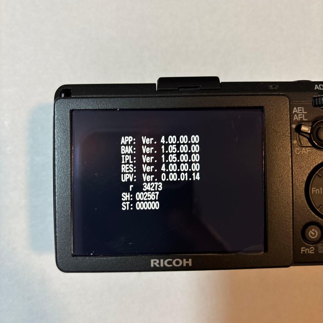 RICOH GR(初代) APS-C ショット数2567回