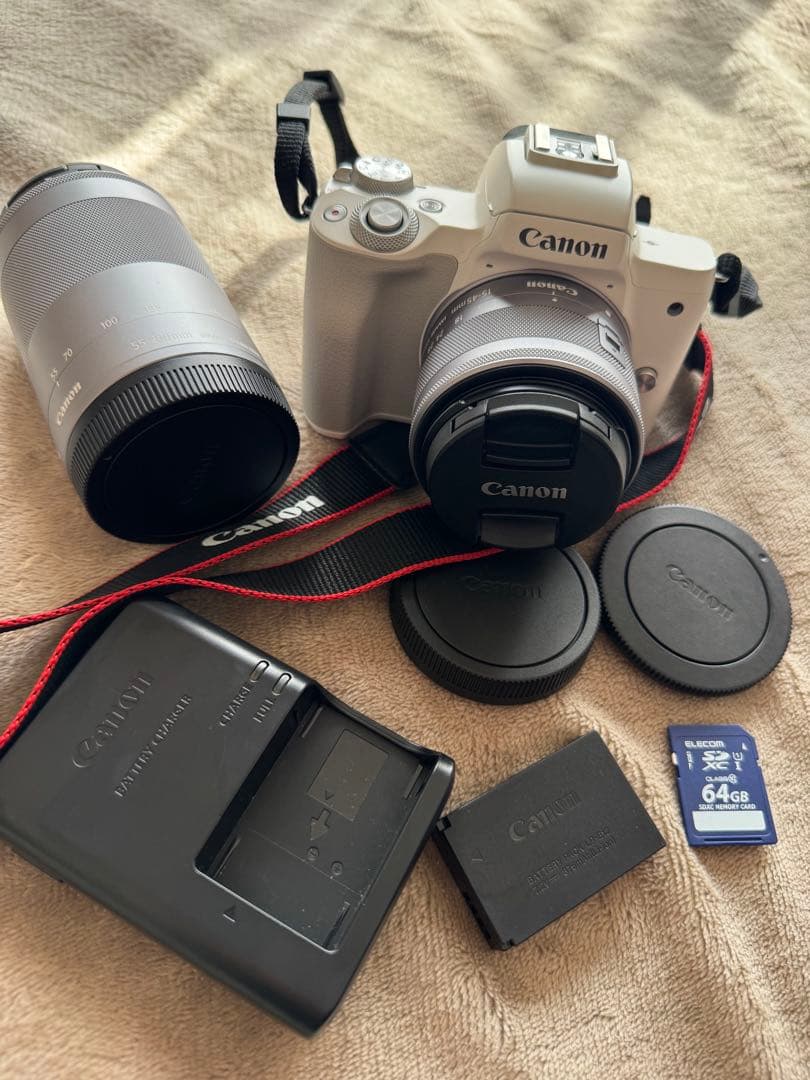 ⭐️パンダ⭐️Canon EOS kiss M2ダブルズームキット